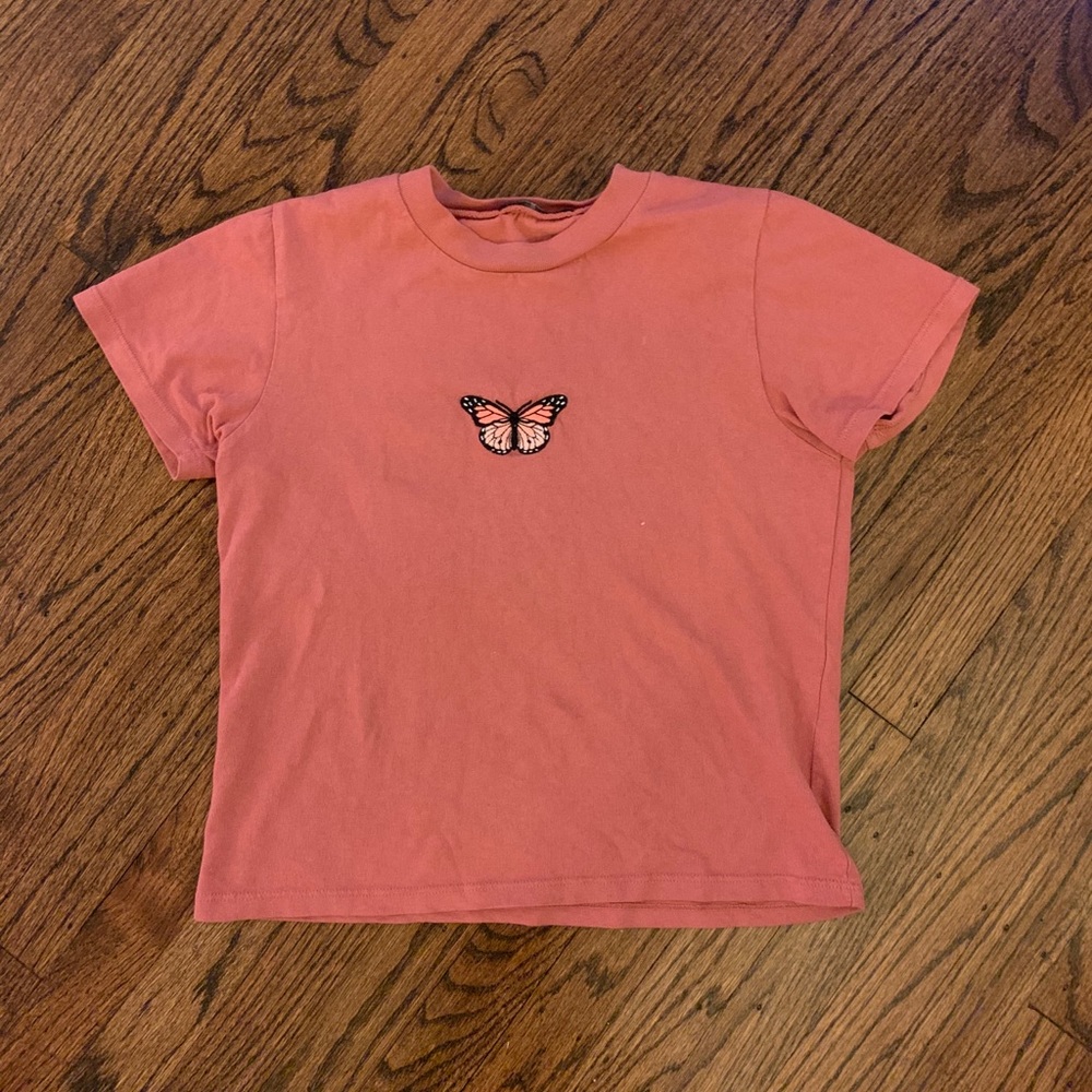 Brandy Melville Helen Butterfly Top